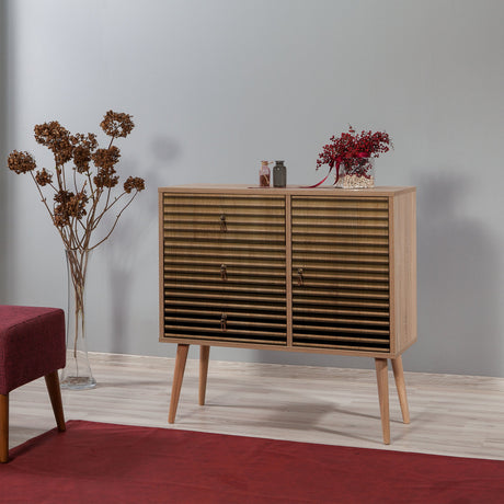Ladekasten - Ladekast Verybox Sonoma Eik Melamine 90x90x40 cm - Dimehouse