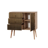 Ladekasten - Ladekast Verybox Sonoma Eik Melamine 90x90x40 cm - Dimehouse