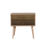 Sengebord Catalina Sonoma Eg Melamin 60x61x40 cm