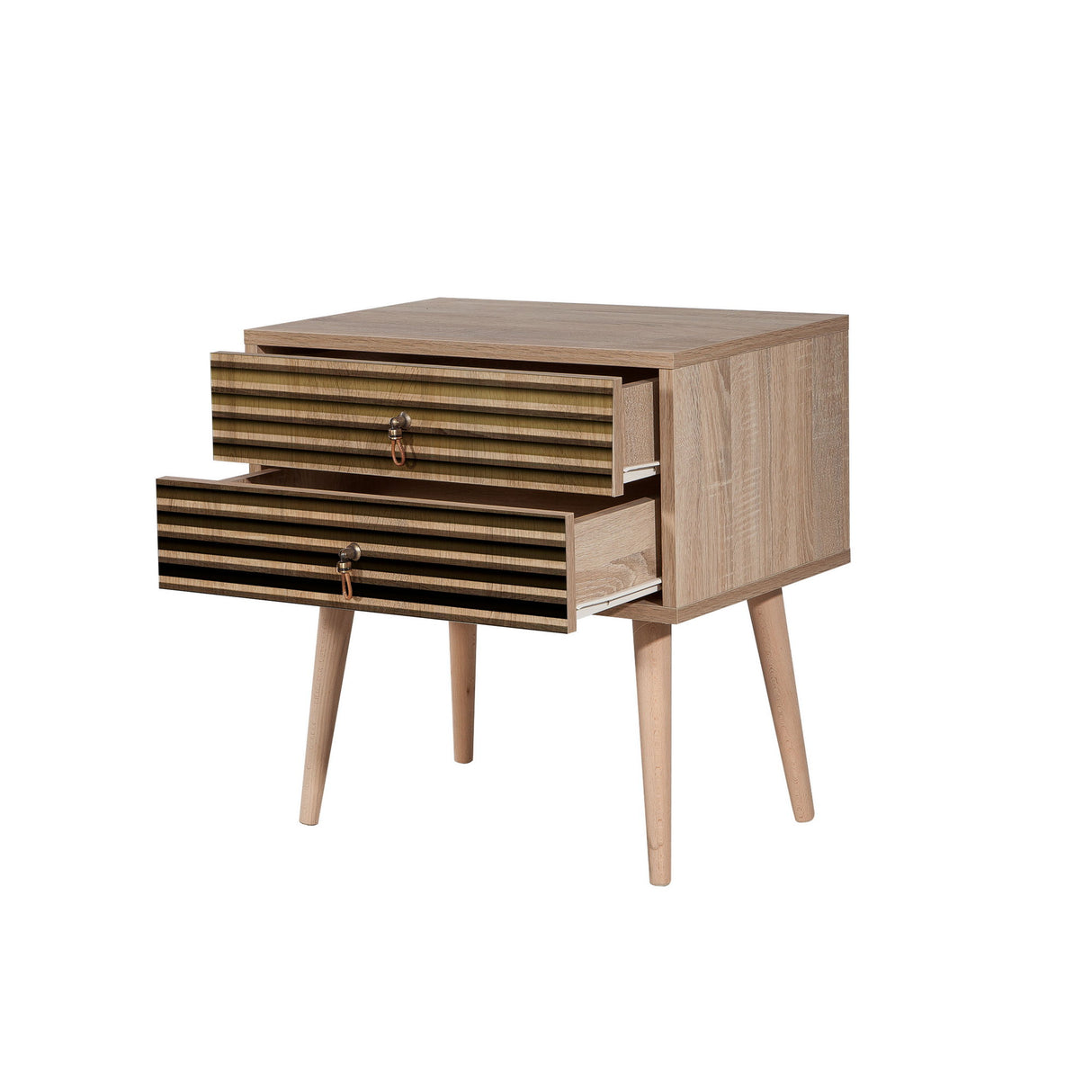 Sengebord Catalina Sonoma Eg Melamin 60x61x40 cm