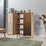 Vægskab Multibox Sonoma Eg Melamin 80x127x36 cm