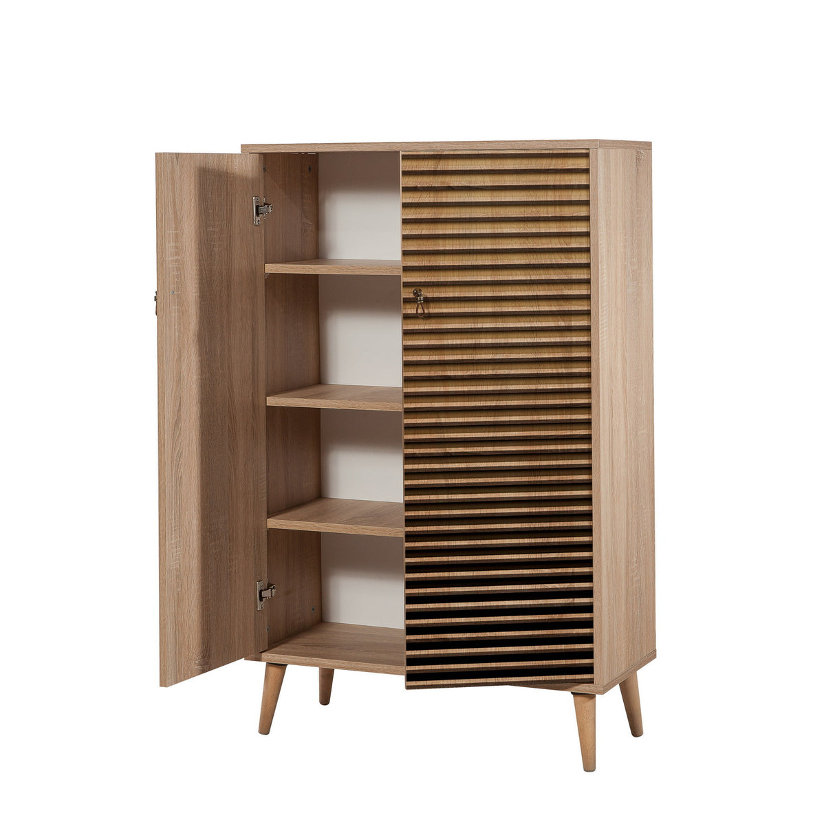 Vægskab Multibox Sonoma Eg Melamin 80x127x36 cm