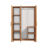 Garderobeskab Hedera Atlantic Pine Wood Melamin 120x189x48 cm