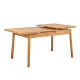 Santiago udtrækkeligt spisebordssæt 120 cm Atlantic Pine grey Melaminbelagt trækomposit