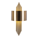 Wandlamp 1-lichts Brons Goud Metaal Andes