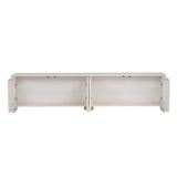 Aurelia TV-skab creme 180 cm Melaminbelagt træ