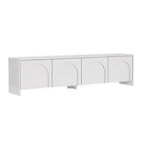 Aurelia TV-skab hvid 180 cm Melaminbelagt træ