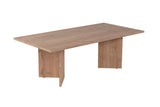 Rechthoekige Salontafel Siban Sapphire Eikenhout look - 119x60 cm