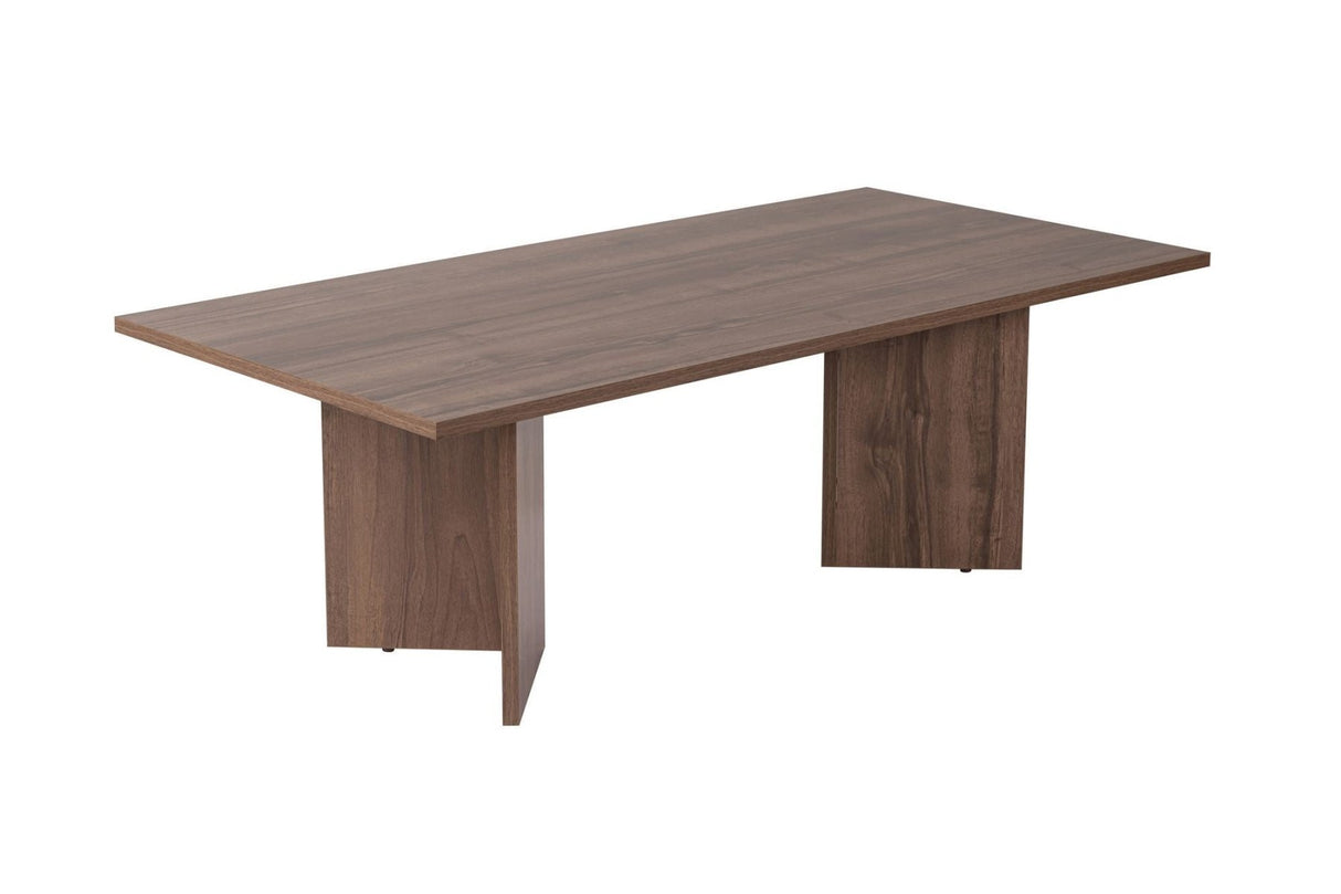 Rechthoekige Salontafel Siban Walnoothout look - 119x60 cm
