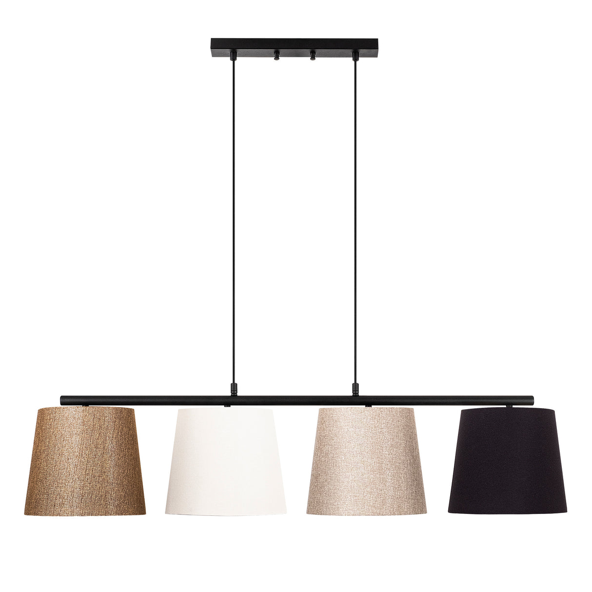 Hanglamp Multicolor Stof Fang