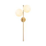 Wandlamp 2-lichts Goud Glas Radiance