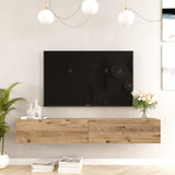 Tv-møbler Torino Atlantic Fyrtræ Melamin 180x29,6x31,6 cm