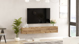 Tv-møbler Torino Atlantic Fyrtræ Melamin 180x29,6x31,6 cm