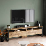 TV Meubels - TV Meubel Set Sable Atlantisch Dennenhout Melamine 180x56x35,5 cm - Dimehouse