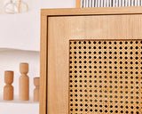 Overskab Hazeran Multi Eg Bøgetræ 40x110x cm