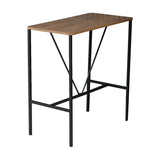 Bartafels - Bartafel Walnoot melamine - 90 x 48 cm - 92 cm hoog - North - Dimehouse