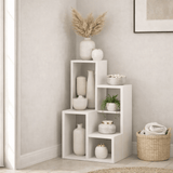 Modulopbygget reol hvid melamin Sule 42x89x20 cm