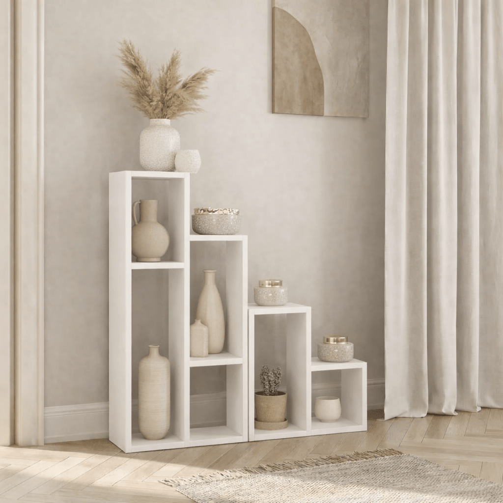 Modulopbygget reol hvid melamin Sule 42x89x20 cm