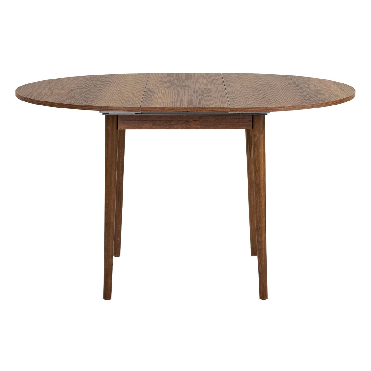 Eettafels - Eettafel Walnoot Melamine uitschuifbaar 100 - 130 cm - Vienna - Dimehouse