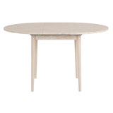 Eettafels - Eettafel travertin melamine uitschuifbaar 100 - 130 cm - Vienna - Dimehouse