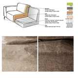 Hjørne sofa chloe beige højre