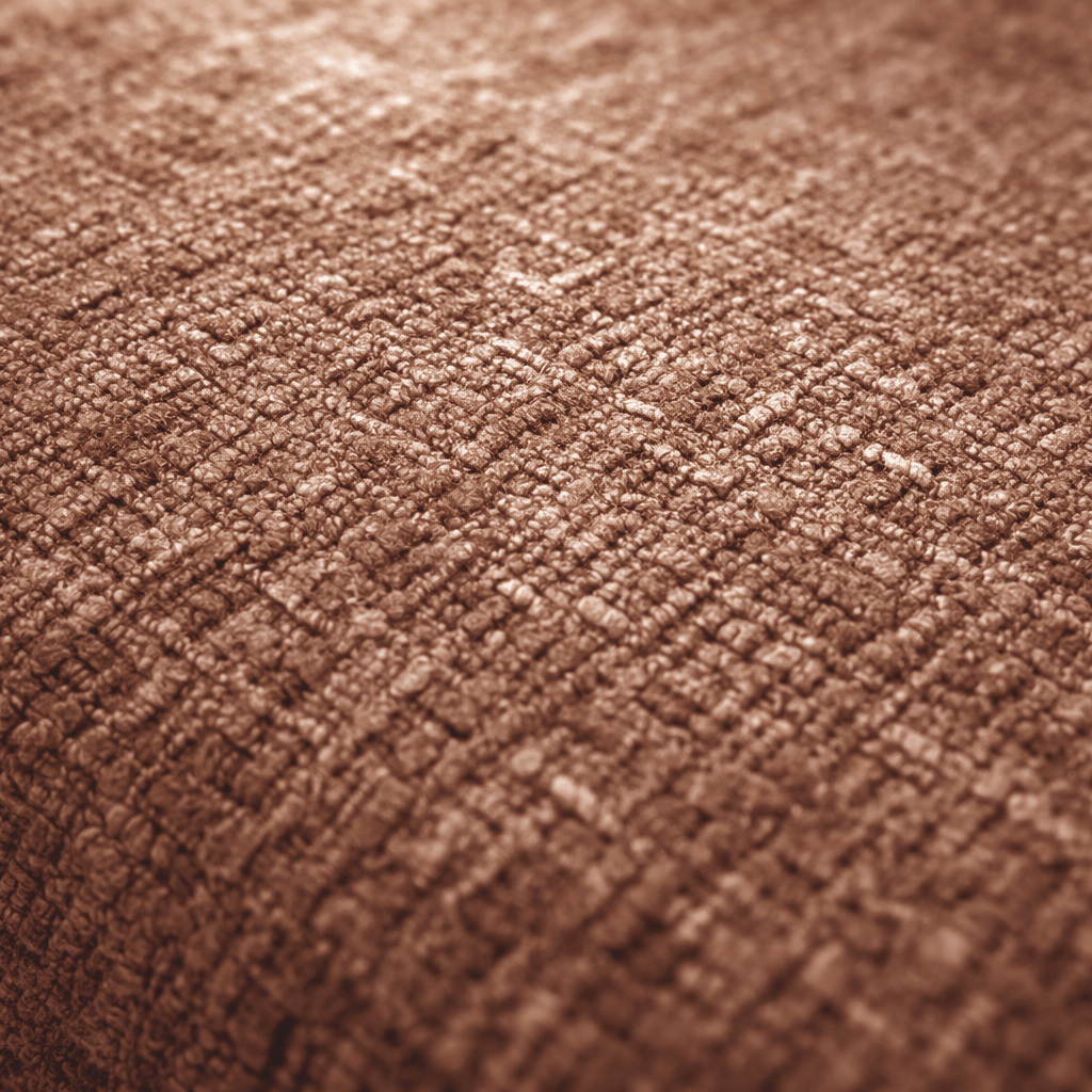 Hoekbank met lounge koper chenille stof Shane - rechts