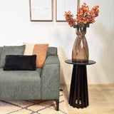 Hjørnesofa Davidson Grøn Venstre - Mikrofiber Stof 