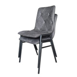 Spisestuestol Noan Microfiber Anthracite