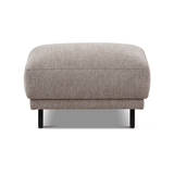 Hocker taupe stof - 73 × 57 × 47 cm - Aniko