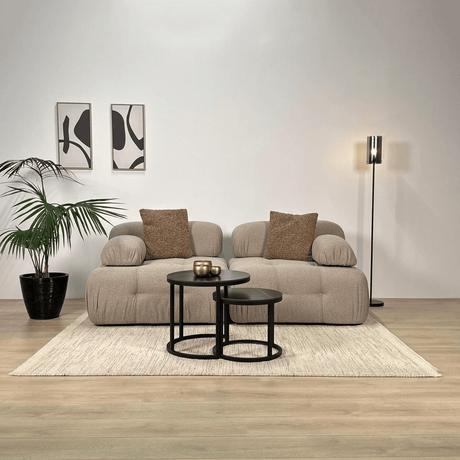 Banken - Modulaire bank 2 - zits Doblo beige - Dimehouse