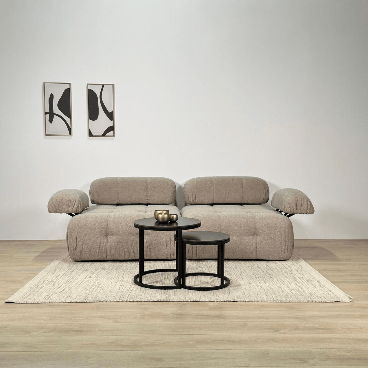 Modulsofa 2-personers Doblo beige