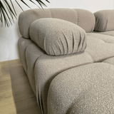 Banken - Modulaire bank 3 - zits met hocker Doblo beige - Dimehouse