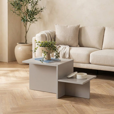 Sofabord Grå Melamin Eterna 