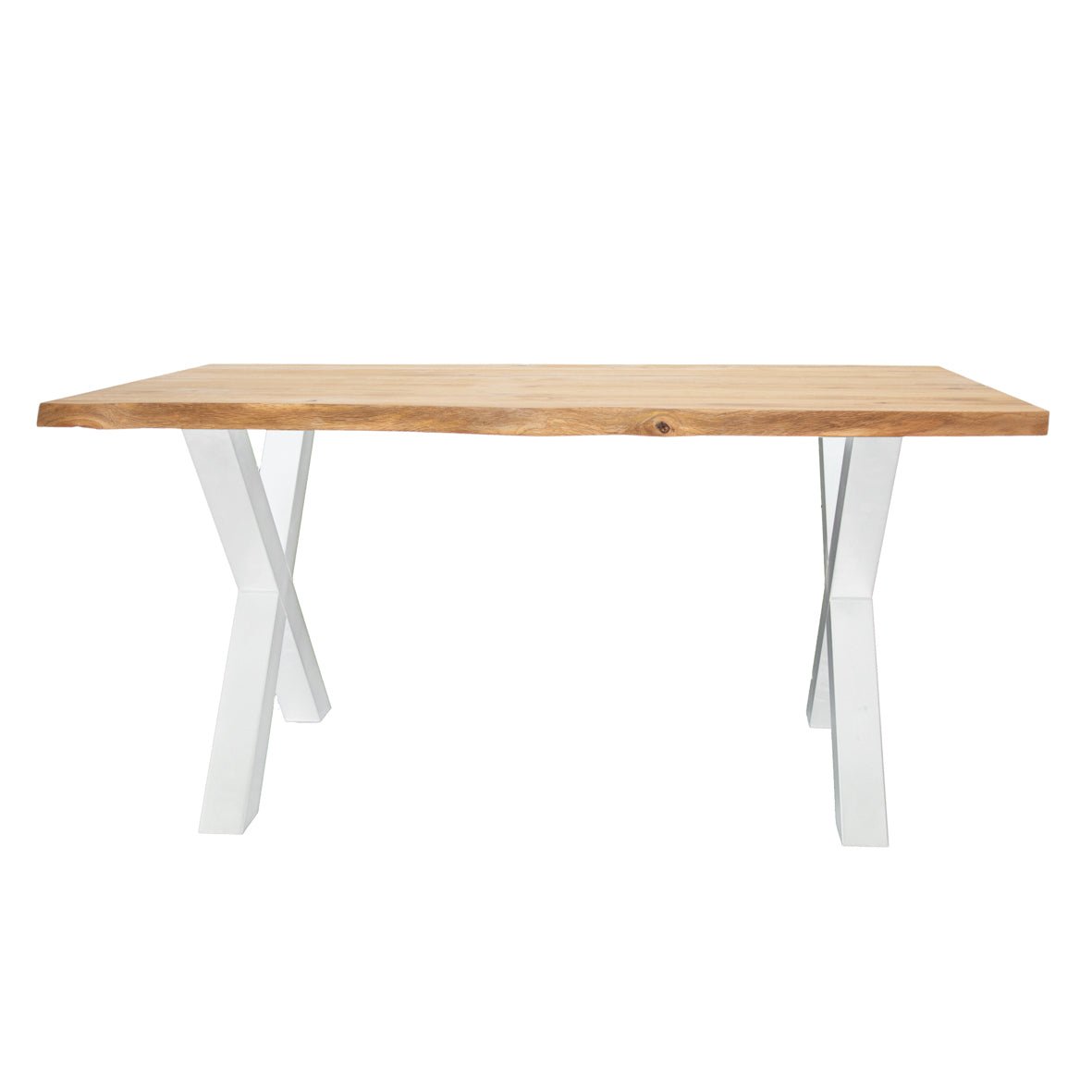 Spisebord Revi Oak X-Leg White