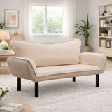 Banken - Slaapbank Creme Velvet - twee persoons - Chatto - Dimehouse
