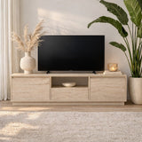 TV Møbel Beige Melamin Flare 42x160x29,5 cm 