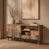 Skænk Marina Mila Atlantic Pine Wood Melamin 160x76x45 cm