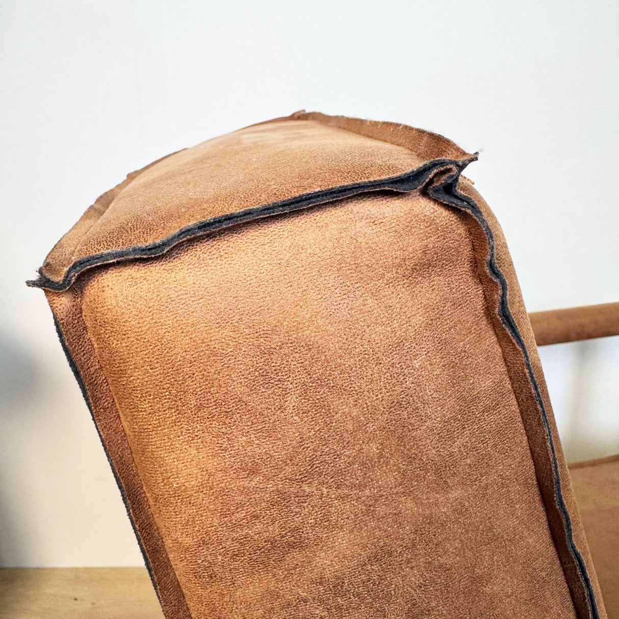 Fauteuils - Industriële fauteuil cognac eco - leer Tiger - Dimehouse