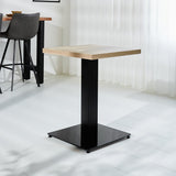 Bistrotafels - Bistrotafel Robin vierkant melamine robson oak - Dimehouse