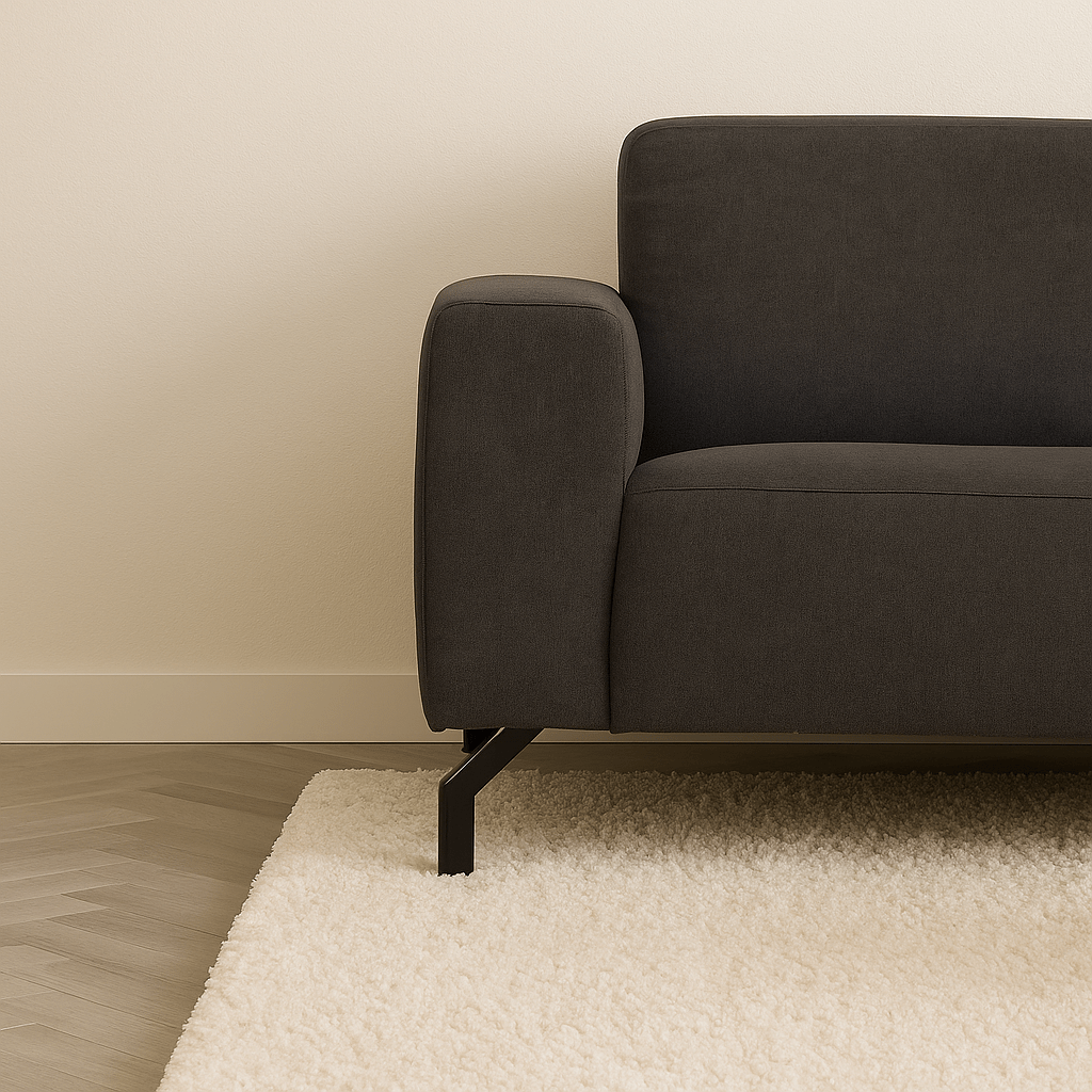 Industrielt hjørne Sofa Stof Anthracite Verona Right