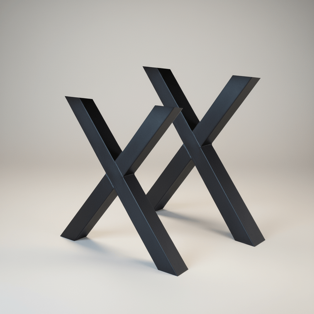 X Frame Black sæt med 2 stk