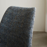 Spisestuestol Beau chenille Dimehouse Blå LxBxH 72x68x50 Stof Atmosfærisk fotodetalje