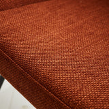 Spisestuestol Suzy Dimehouse Orange LxBxH 64x61x53 Stof Atmosfærisk fotodetalje