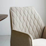 Spisestuestol Novan bouclé Dimehouse Beige LxBxH 67x59x57 Stof Atmosfærisk fotodetalje