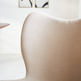 Spisestuestol Sia Dimehouse Beige LxBxH 72x55x51 Stof Atmosfærisk fotodetalje