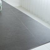 Eettafel Edin Grey Dimehouse Grijs LxBxH 202x102x11 Sintered stone Sfeerfoto detail