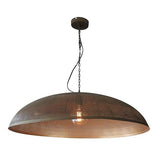 Hængelampe Danique DH Interiør Bronze LxBxH 101x101x34 Bronze Hvid foto set forfra