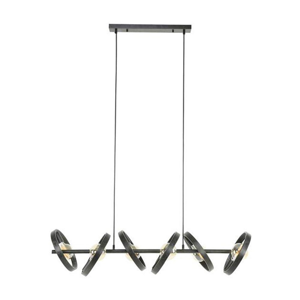 Hængelampe Otan DH Interiør Charcoal LxBxH 125x43x20 Metal Hvid foto set forfra