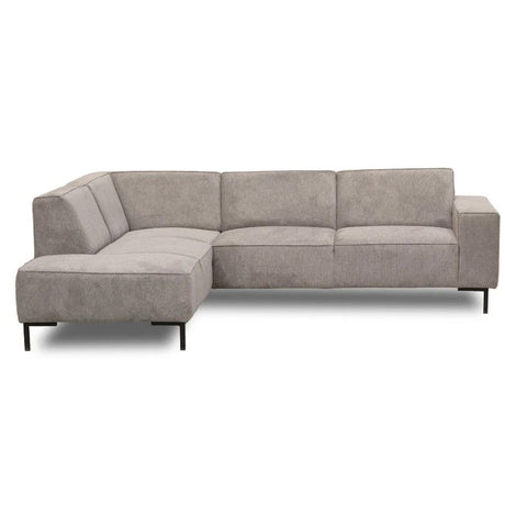 Hjørne sofa ravi taupe tilbage