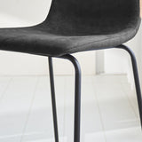 Barstol Brentt Dimehouse Antracit LxBxH 84x60x49 Mikrofiber Atmosfærisk fotodetalje